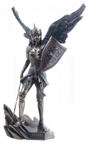 Photo of Archangel Raguel Bronze Figurine