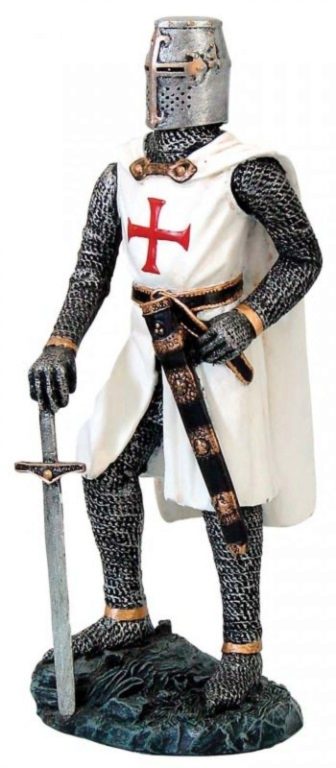 Photo of Proud Knight Templar Figurine