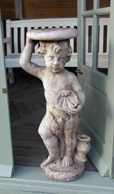 Photo of Stone Cherub Stand