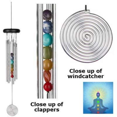 Photo of Chakra Seven Stones Wind Chime