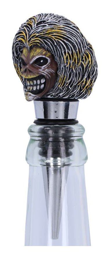 Photo #2 of product B6339X3 - Officially Licensed Iron Maiden Eddie Killers Bottle Stopper 10cm