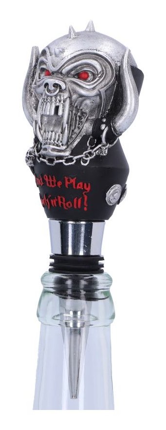 Photo #2 of product B6287X3 - Officially Licensed Motorhead Warpig Bottle Stopper 13.5cm