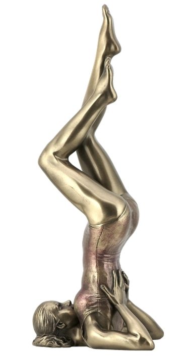 Photo of Salamba Sarvangasana Yoga Figurine Shoulderstand
