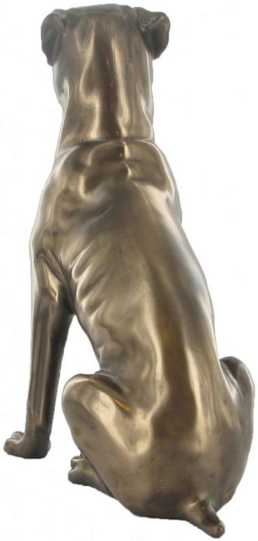 Photo of Boxer Bronze Sculpture