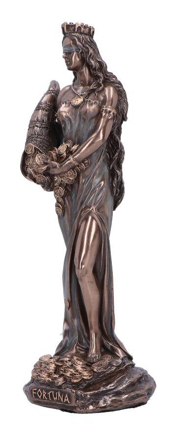 Photo #2 of product D6886C24 - Fortuna Medium Bronze Figurine