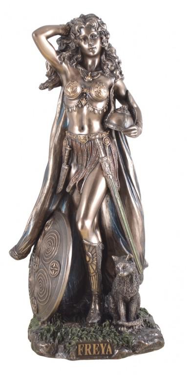 Photo of Freya Bronze Statue 27 cm