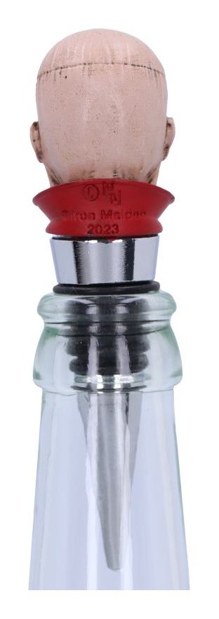 Photo #3 of product B6337X3 - Officially Licensed Iron Maiden Eddie The Trooper Bottle Stopper 10cm