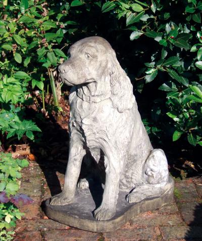 Photo of Spaniel Stone Dog Statue