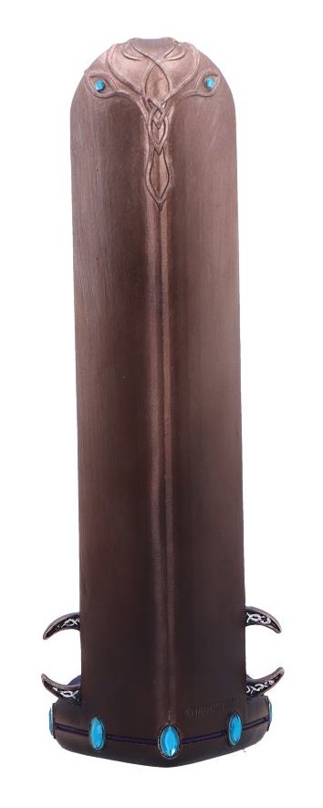 Photo #3 of product B6614B24 - Triple Moon Goddess Bronze Incense Burner