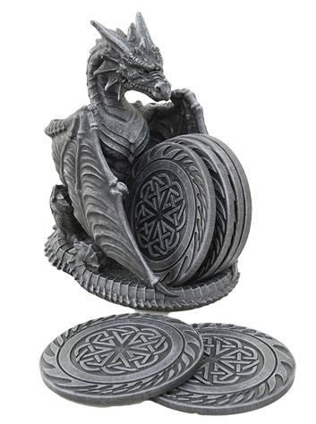 Photo of Black Dragon Coaster Set