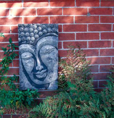 Photo of Buddha Stone Plaque Large