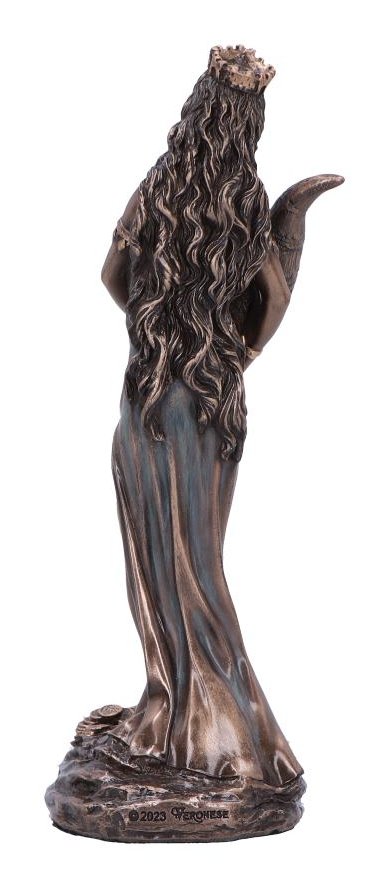 Photo #3 of product D6886C24 - Fortuna Medium Bronze Figurine