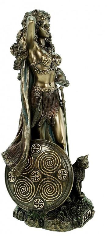 Photo of Freya Bronze Statue 27 cm