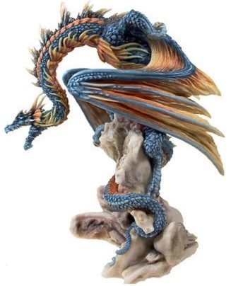 Photo of Grim Guardian Dragon Figurine (Andrew Bill) 21 cm
