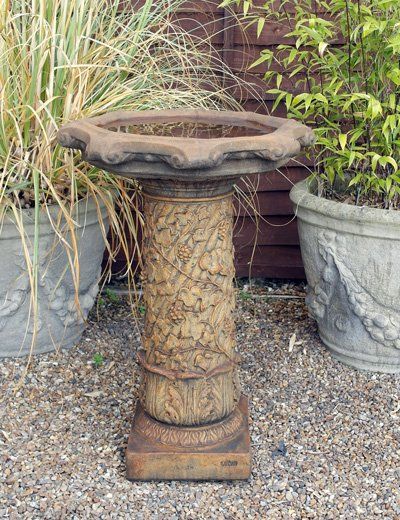 Phot of Ivy Stone Birdbath