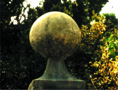 Photo of Large Stone Ball and Base