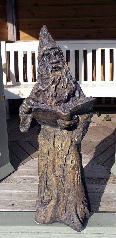 Phot of Merlin Stone Statue 90 cm