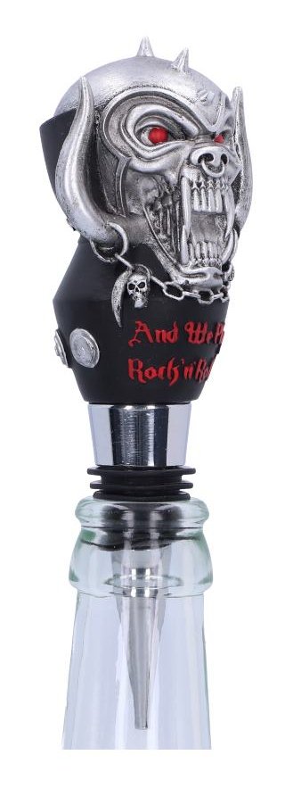 Photo #4 of product B6287X3 - Officially Licensed Motorhead Warpig Bottle Stopper 13.5cm