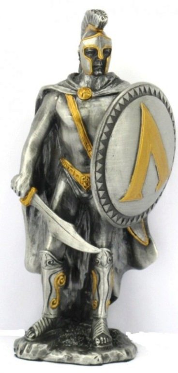 Photo of Spartan Warrior Pewter Figurine