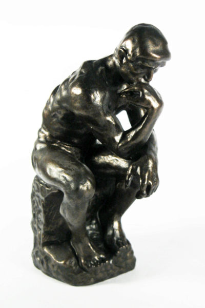 Photo of The Thinker Bronze Figure 14 cm (Auguste Rodin)