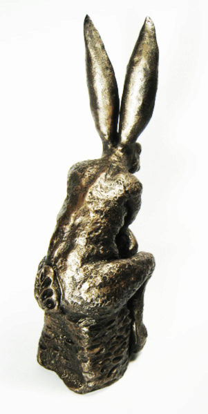 Photo of The Thinker Hare Sculpture (Old Masters)