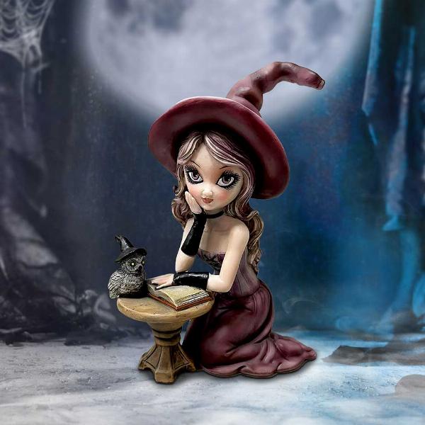 Photo #5 of product D6294X3 - Agatha Witch Figurine 15cm