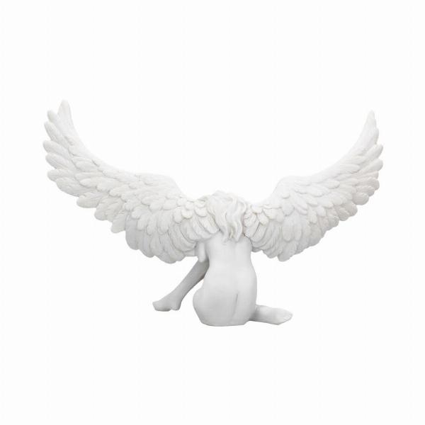 Photo #3 of product U4537N9 - Angels Sympathy Heavenly Angel Figurine 36cm