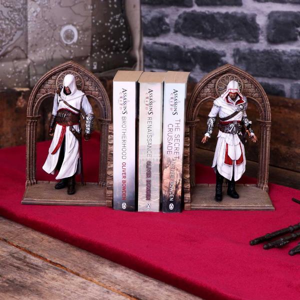 Photo #5 of product B5600T1 - Officially Licensed Assassins Creed Altar and Ezio Library Gaming Bookends