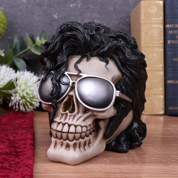 Photo #5 of product U5277S0 - Bad Michael Jackson King of Pop Inspired Skull Ornament