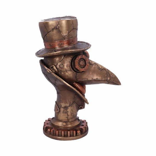 Photo #4 of product D5063R0 - Steampunk Beaky Plague Doctor Bust Figurine