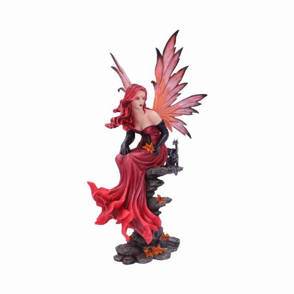 Photo #4 of product C5816U1 - Autumn Fairy with Dragon Figurine 60cm