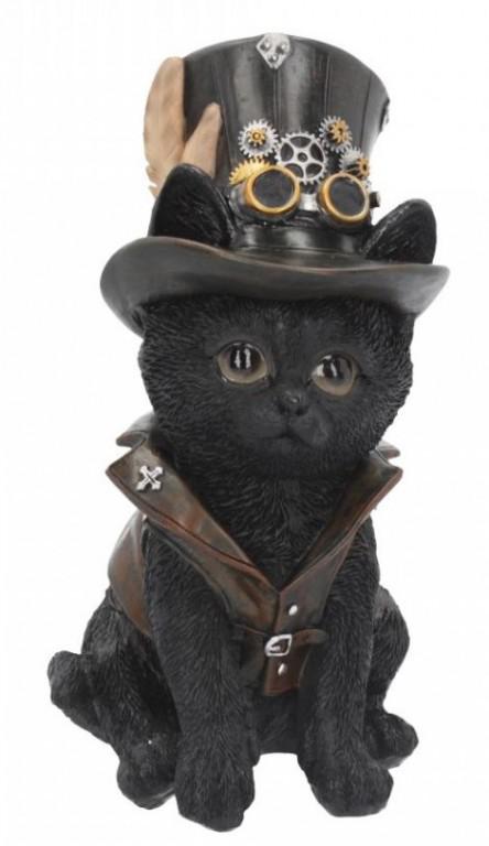 Photo of Cogsmiths Cat Steampunk Kitty Figurine