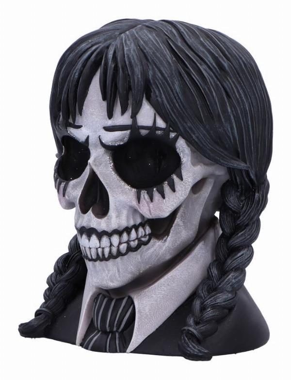 Photo #4 of product B6941A25 - Dark Glare Gothic School Girl Skull