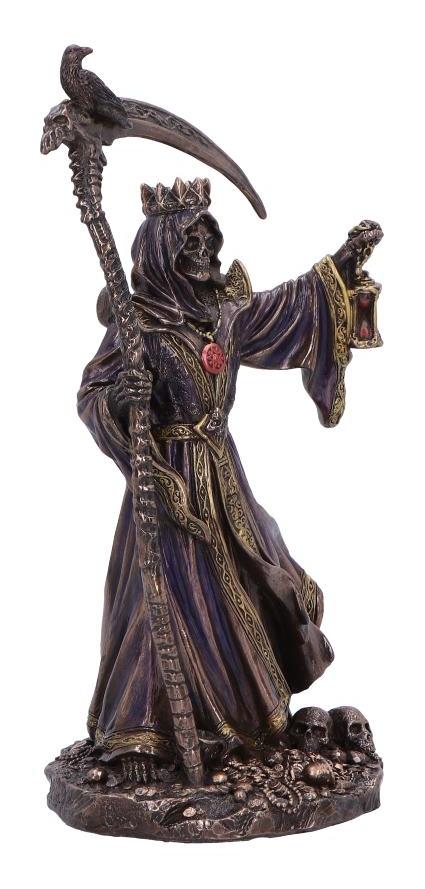 Photo #4 of product D6888C24 - Deathly Crown King Skeletal Reaper Figurine