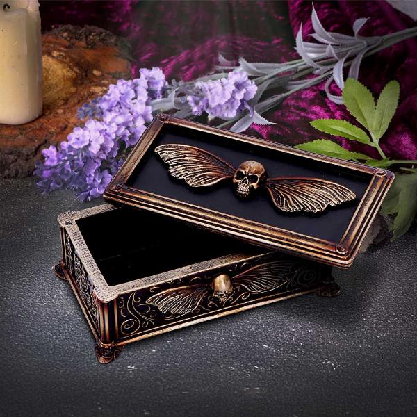 Photo #5 of product U7038M25 - Death's Head Treasure Ornamental Box