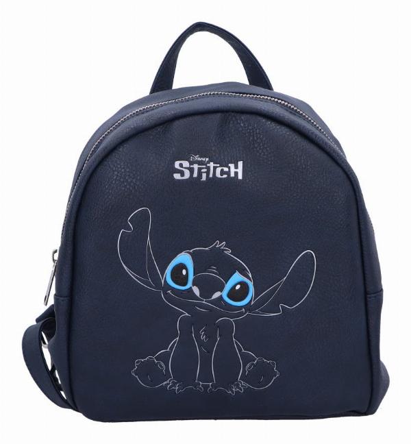 Photo #1 of product C6807B24 - Disney Stitch Mini Backpack in Black