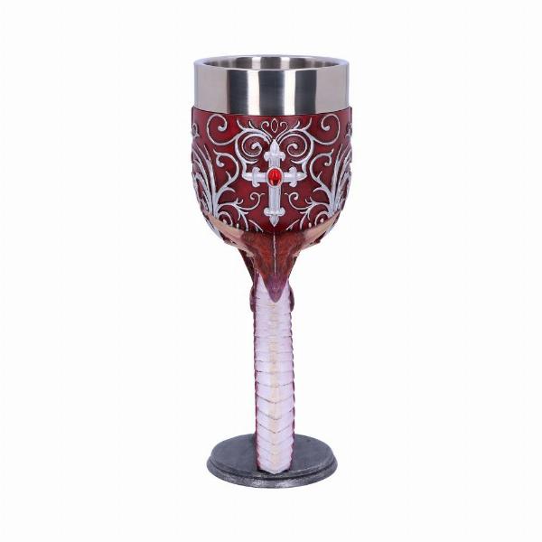 Photo #3 of product B5190R0 - Dragons Devotion Twin Dragon Heart Set of Two Goblets
