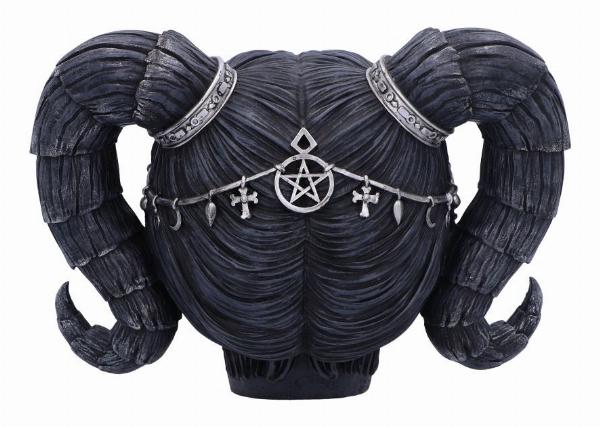Photo #3 of product B6591Y3 - Drop Dead Gorgeous - Solve and Coagula Baphomet Doll Skull