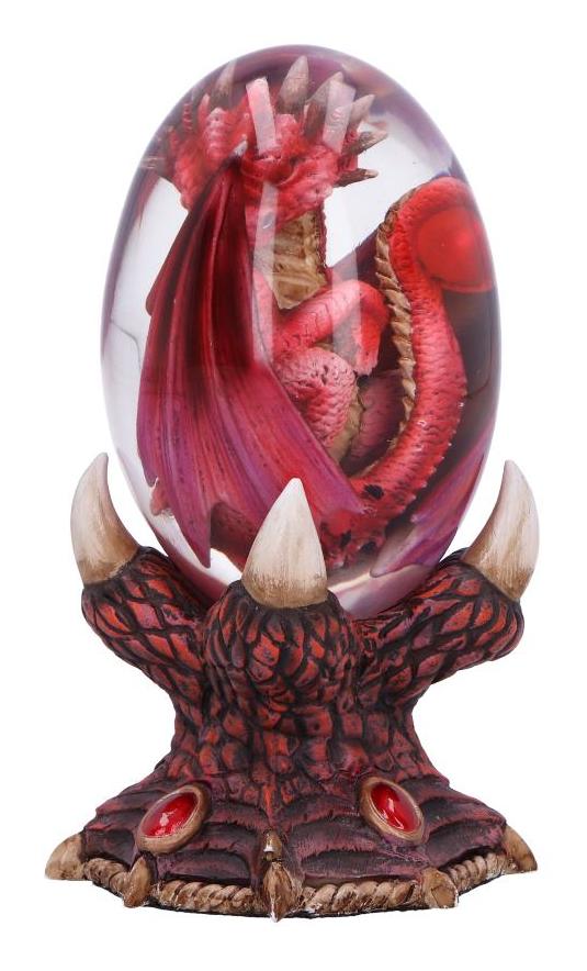 Photo #4 of product B6907C24 - Elemental Dragonlings - Fire Dragon in Clear Egg