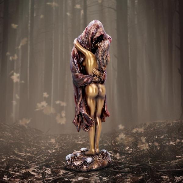 Photo #5 of product U6863C24 - Final Embrace Reaper Metallic Ornament