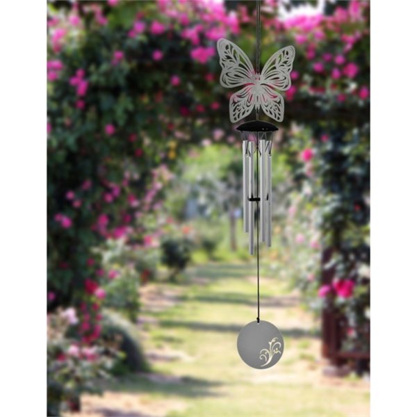 Photo of Flourish Chime Butterfly Wind Chime (Woodstock)