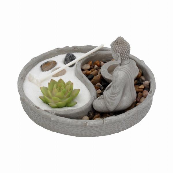 Photo #3 of product H4251M8 - Garden of Tranquility Zen Garden Buddha Ornament