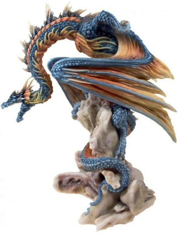 Photo of Grim Guardian Dragon Figurine (Andrew Bill) 21 cm