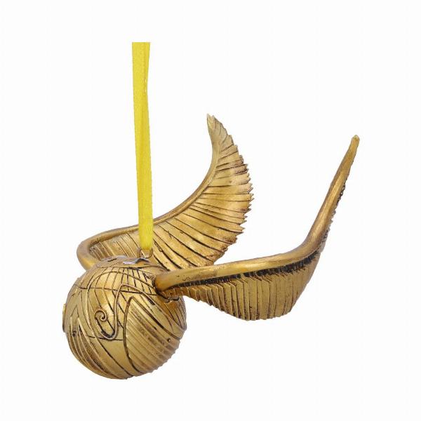 Photo #1 of product B5623T1 - Officially Licensed Harry Potter Golden Snitch Quidditch Hanging Ornament