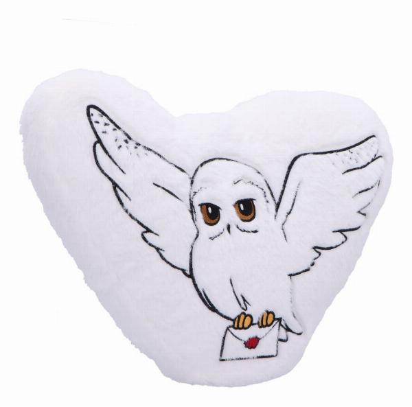 Photo #4 of product C6927C24 - Harry Potter White Fluffy Hedwig Owl Cushion