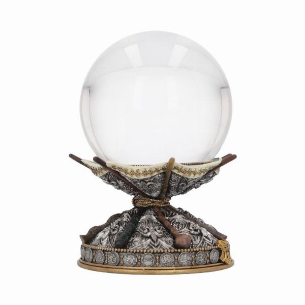 Photo #4 of product B6164W2 - Officially Licensed Harry Potter Wand Crystal Ball & Holder 16cm