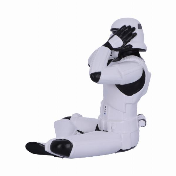 Photo #2 of product B4893P9 - The Original Stormtrooper Three Wise Sci-Fi Hear No Evil