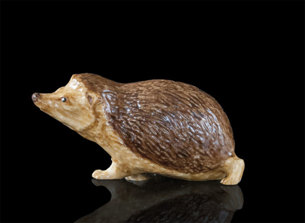 Photo of Hedgehog Hand Painted Fine Bone China Miniature Figurine