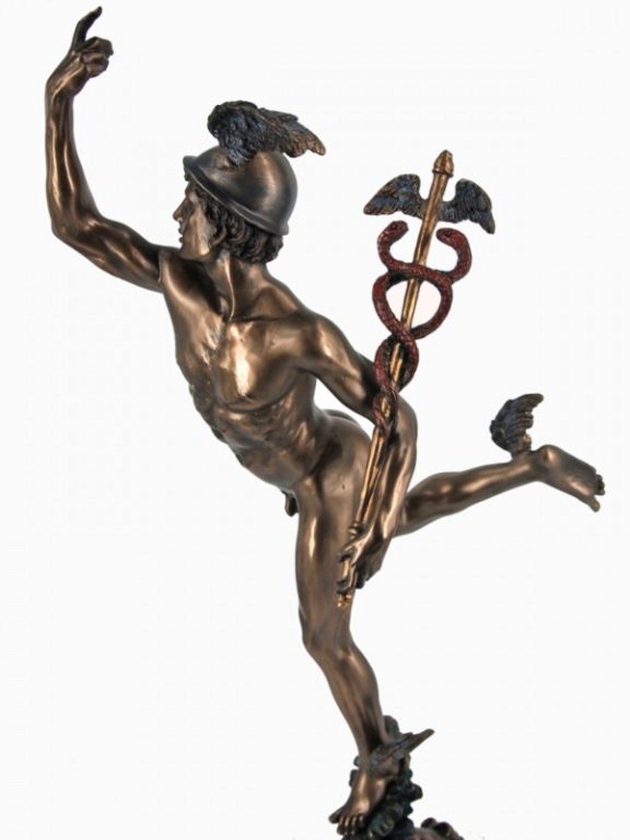 Photo of Hermes Bronze Statue 37 cm