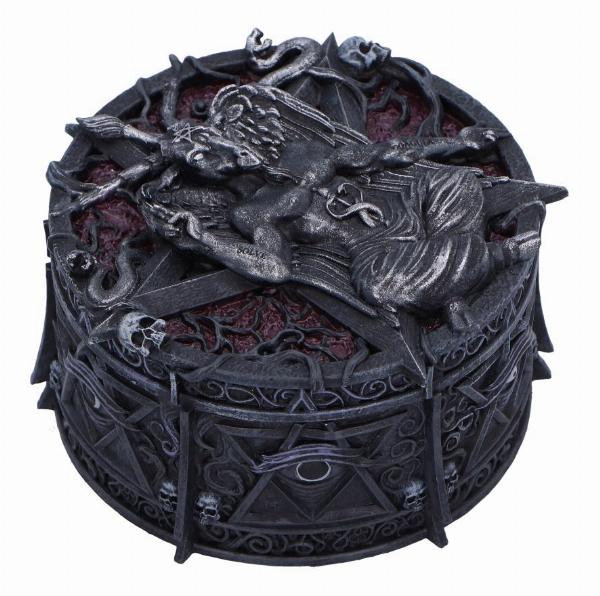 Photo #4 of product B6828C24 - Hoard of the Baphomet Trinket Box